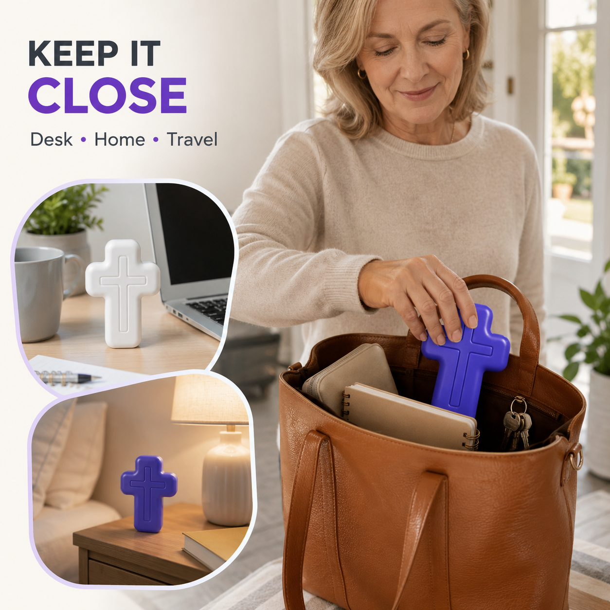 🔥Last 33 pcs🎉-✝️ Faith-Inspired Cross Squishy – Soft, Odor-Free & Satisfying Squeeze Toy-🚛 Free Shipping on Orders over $39