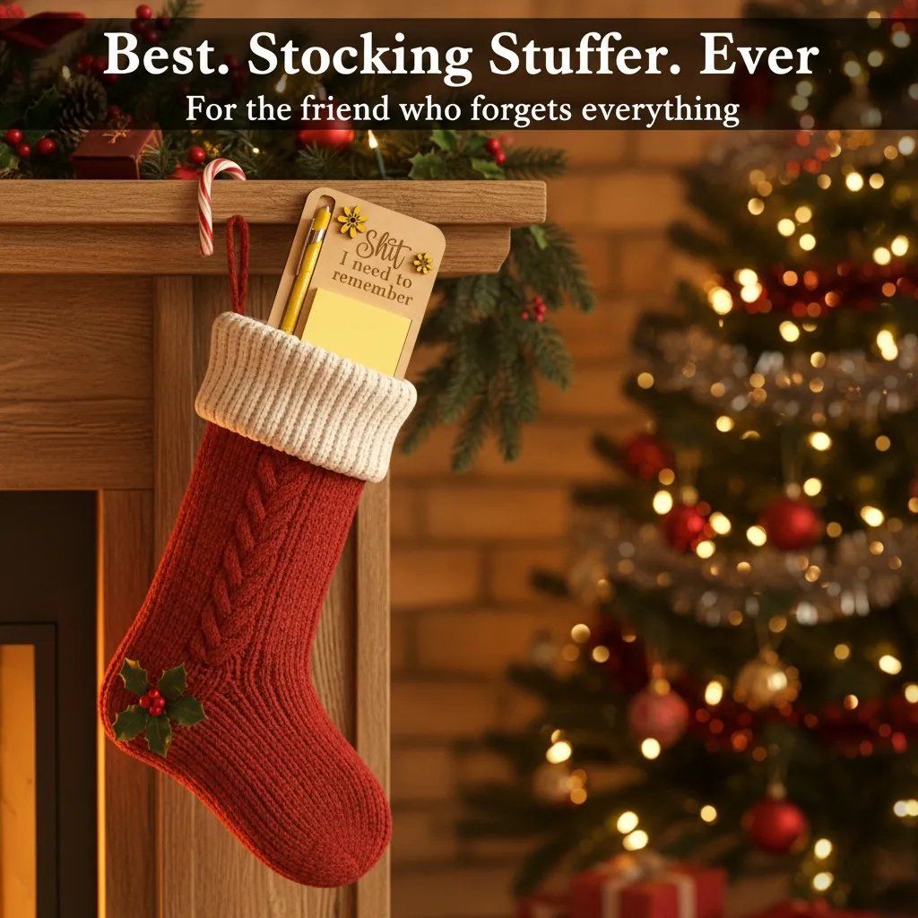 🔥Christmas Hot Sale 49% OFF The "Shit I Need to Remember" Sticky Note Holder