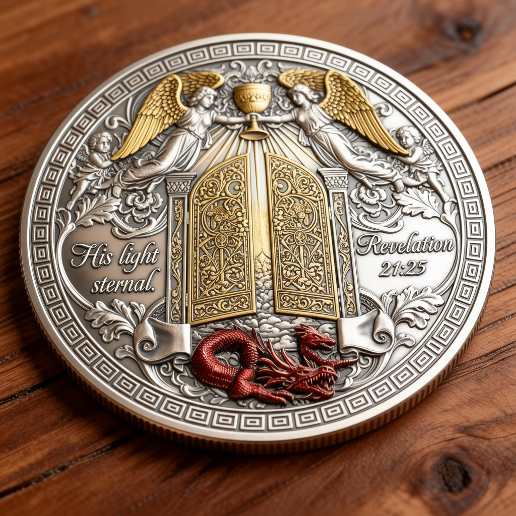 🔥Flash Sale 60% OFF🪙 - “The Lord Is a Warrior” – Faith & Victory Commemorative Coin ⚔️✝️