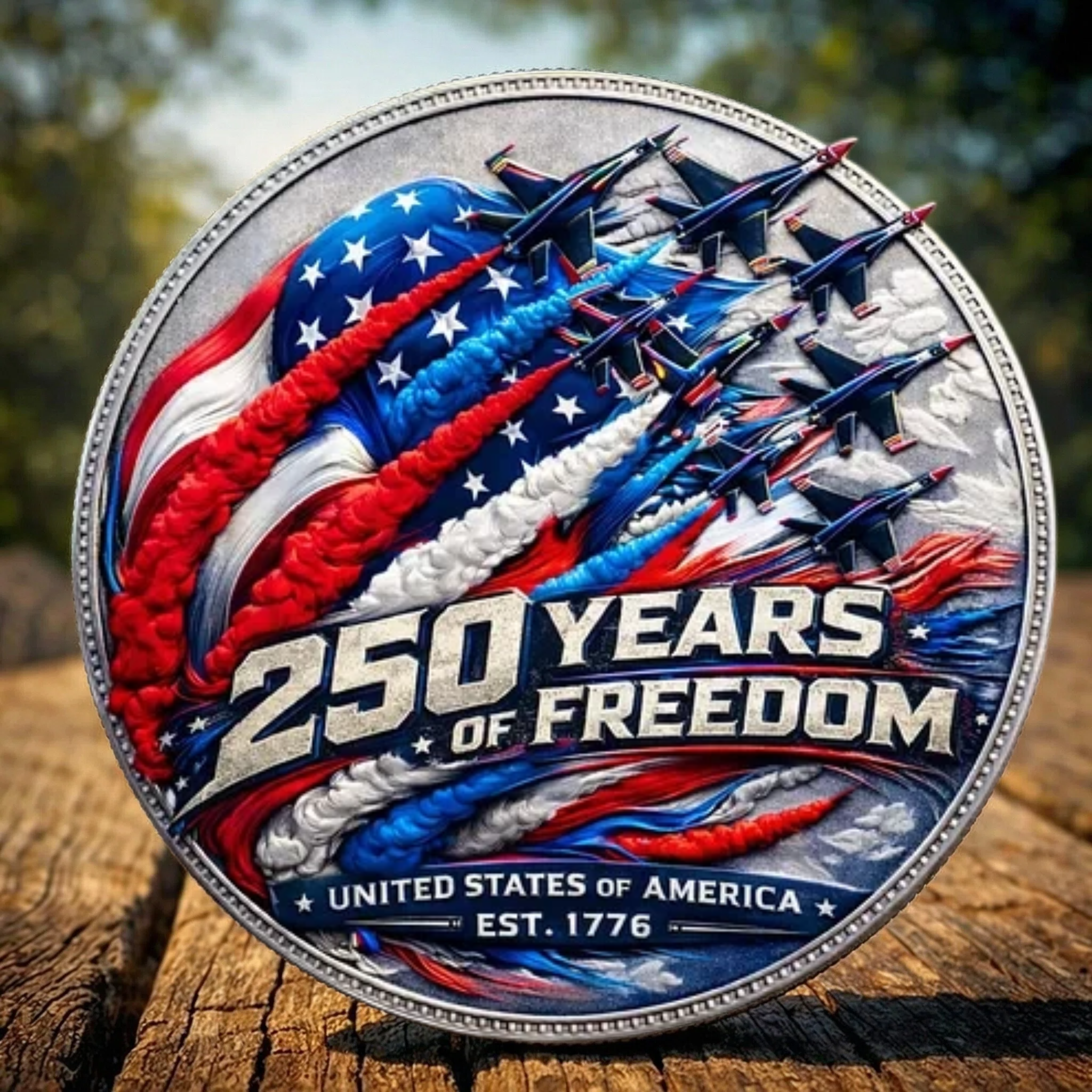 🔥Flash Sale 60% OFF🪙🇺🇸 250 Years of Freedom — America’s Semiquincentennial Commemorative Coin