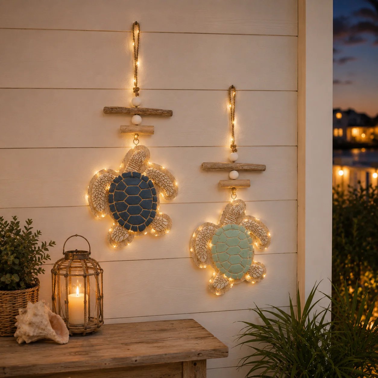🔥LAST DAY 70% OFF-🔥Glowing Coastal Sea Turtle Wall Art