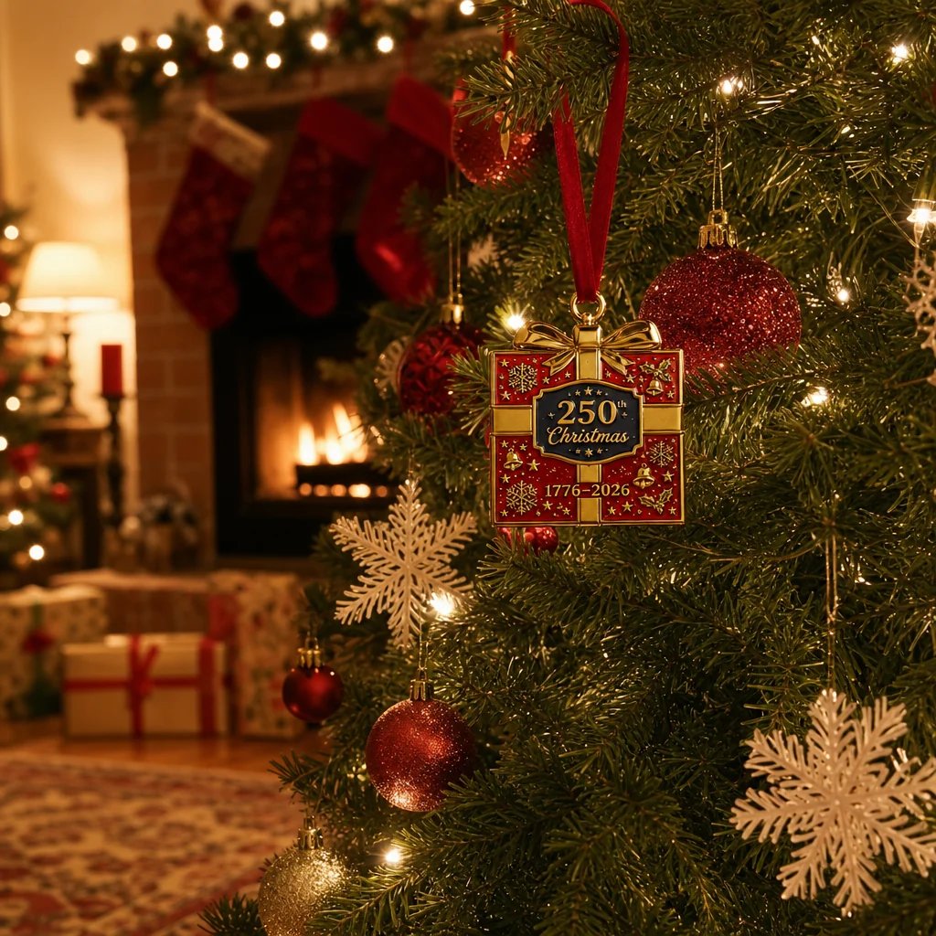 🔥 LAST DAY 70% OFF –🎄 A Perfect Patriotic Christmas Keepsake For A Historic Year