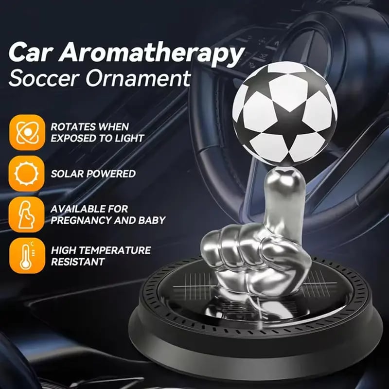 ⚽ Last Day: 70% OFF | Solar Football Air Freshener