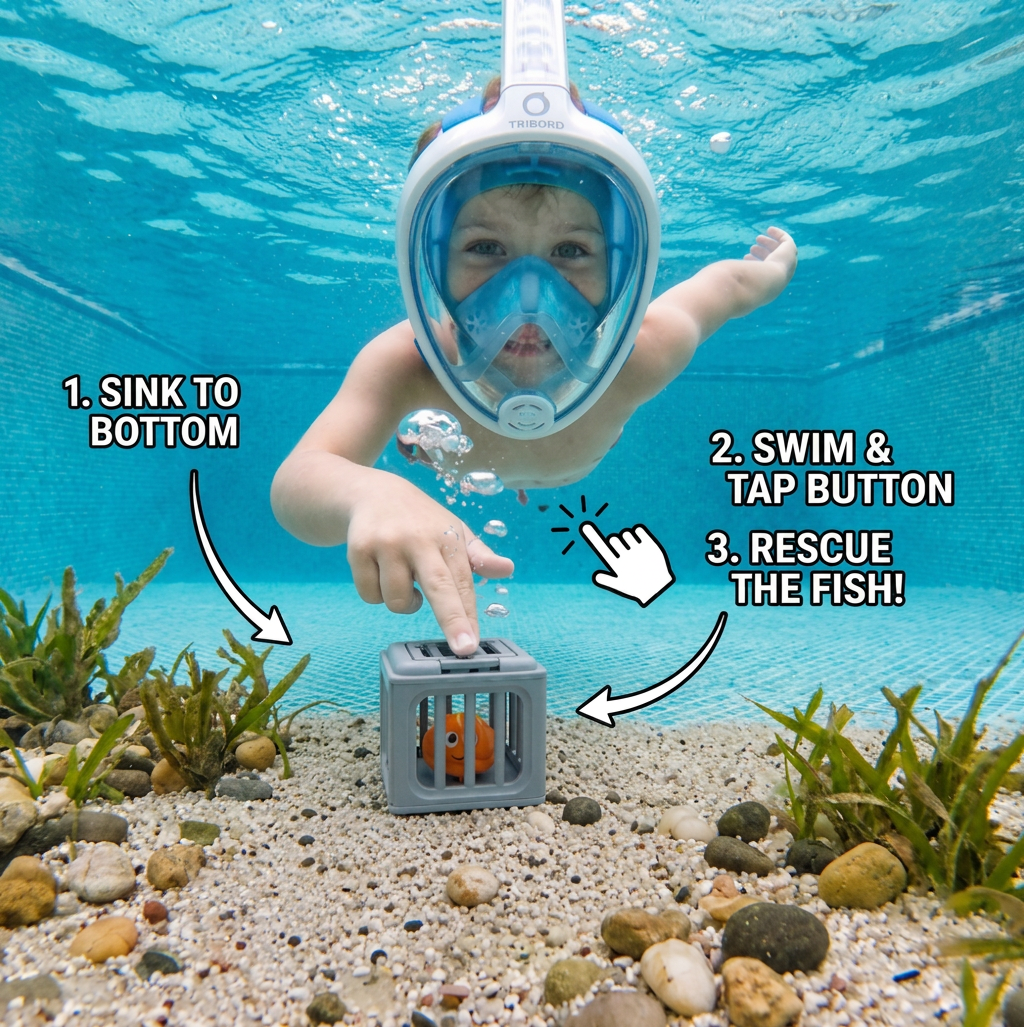 🏊Turn pool time into an underwater adventure! 🐠Pool diving toys for kids