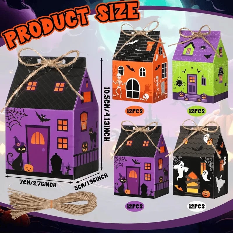 ⭐HOT SALE 70% OFF - 🍬Halloween Mini Candy Boxes Treat Boxes🎃