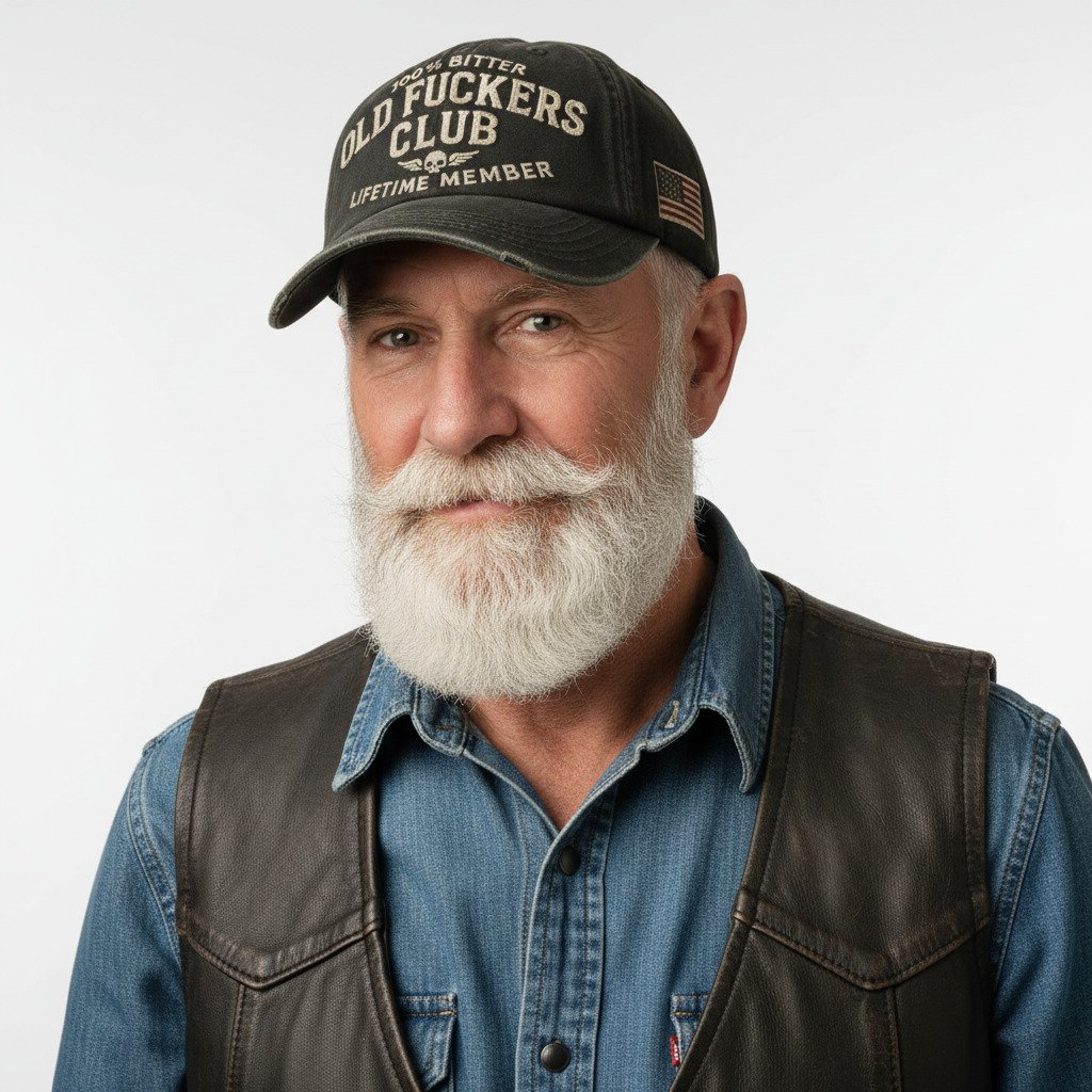 🔥Flash Sale 49% OFF-Vintage Distressed "Old Club" Lifetime Member Cap