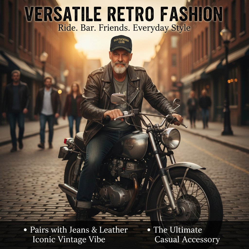 🔥Flash Sale 49% OFF-Vintage Distressed "Old Club" Lifetime Member Cap