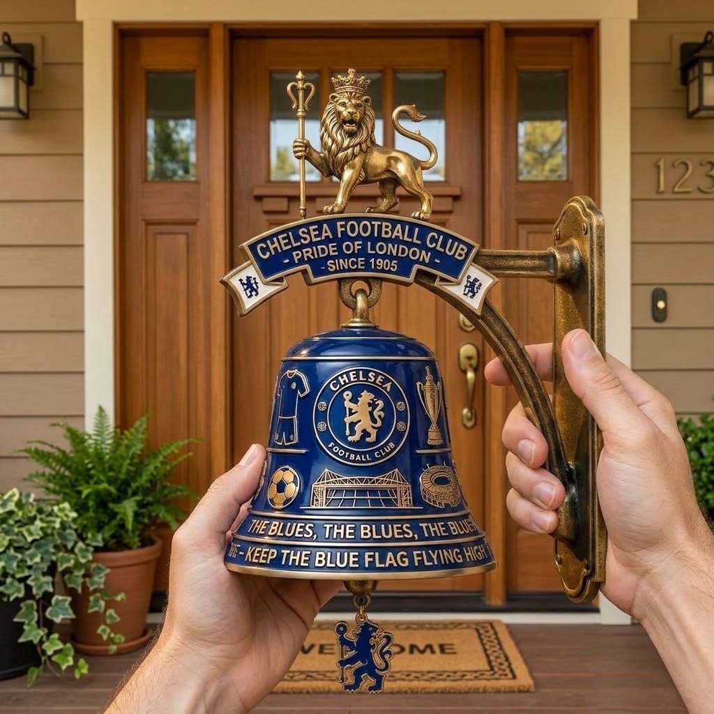 Chelsea F.C. 121st Anniversary Commemorative Wall Bell