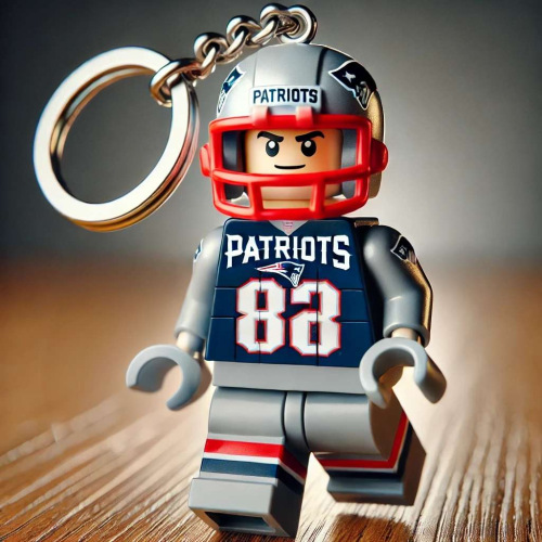 🔥Limited Edition 60% OFF🏈2026 New Football Team Building Blocks Keychain