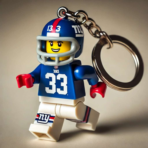 🔥Limited Edition 60% OFF🏈2026 New Football Team Building Blocks Keychain