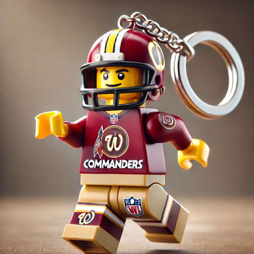 🔥Limited Edition 60% OFF🏈2026 New Football Team Building Blocks Keychain