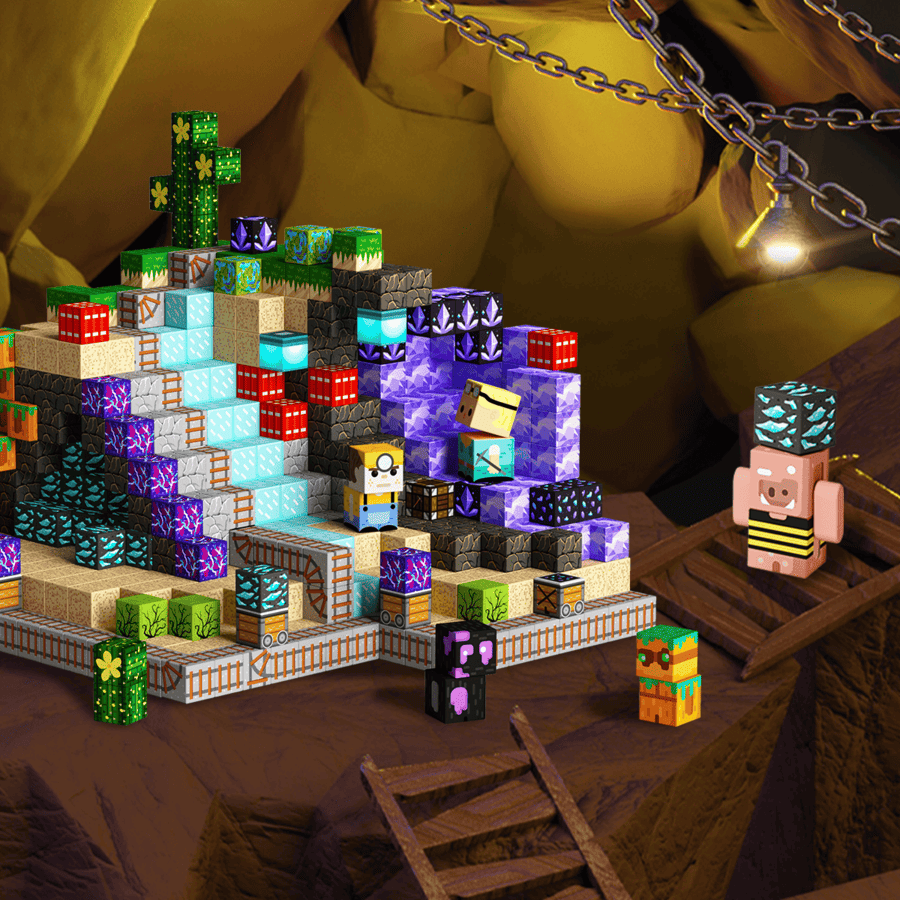 GobiDex Magnetic Building Cubes (Gemfire Hollow)
