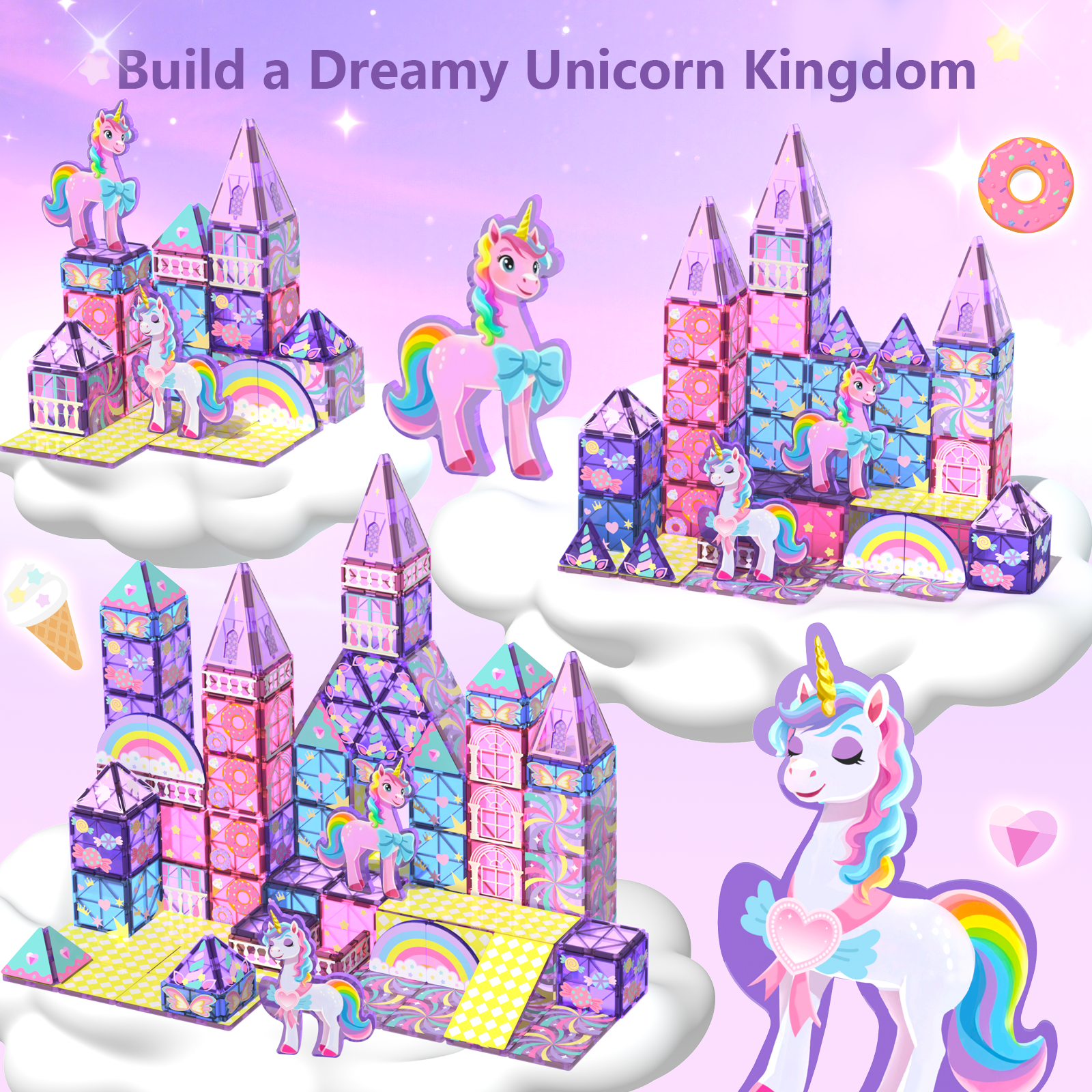 GobiDex Magnetic Tiles (Unicorn)