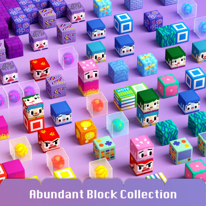 GobiDex Magnetic Building Cubes (Mood Matrix)