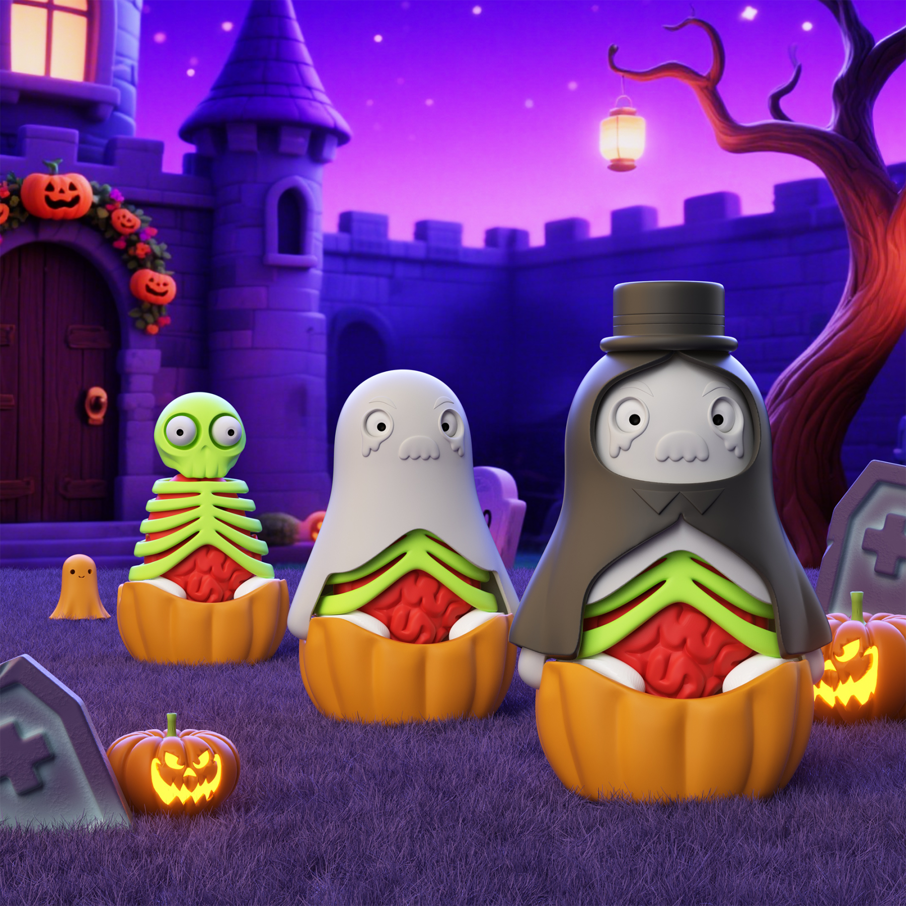 Nesting Doll Toys (Godfather & Witch)