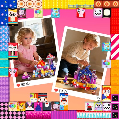 GobiDex Magnetic Building Cubes Mini (Circus Carnival)