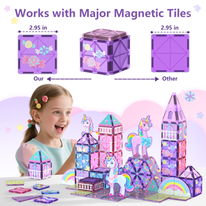 GobiDex Magnetic Tiles (Unicorn)