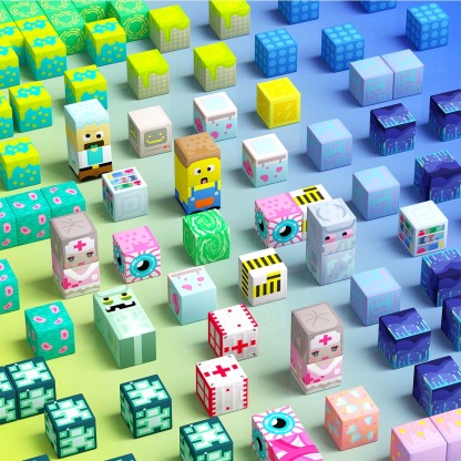 GobiDex Magnetic Building Cubes Mini (Fantasy Lab)