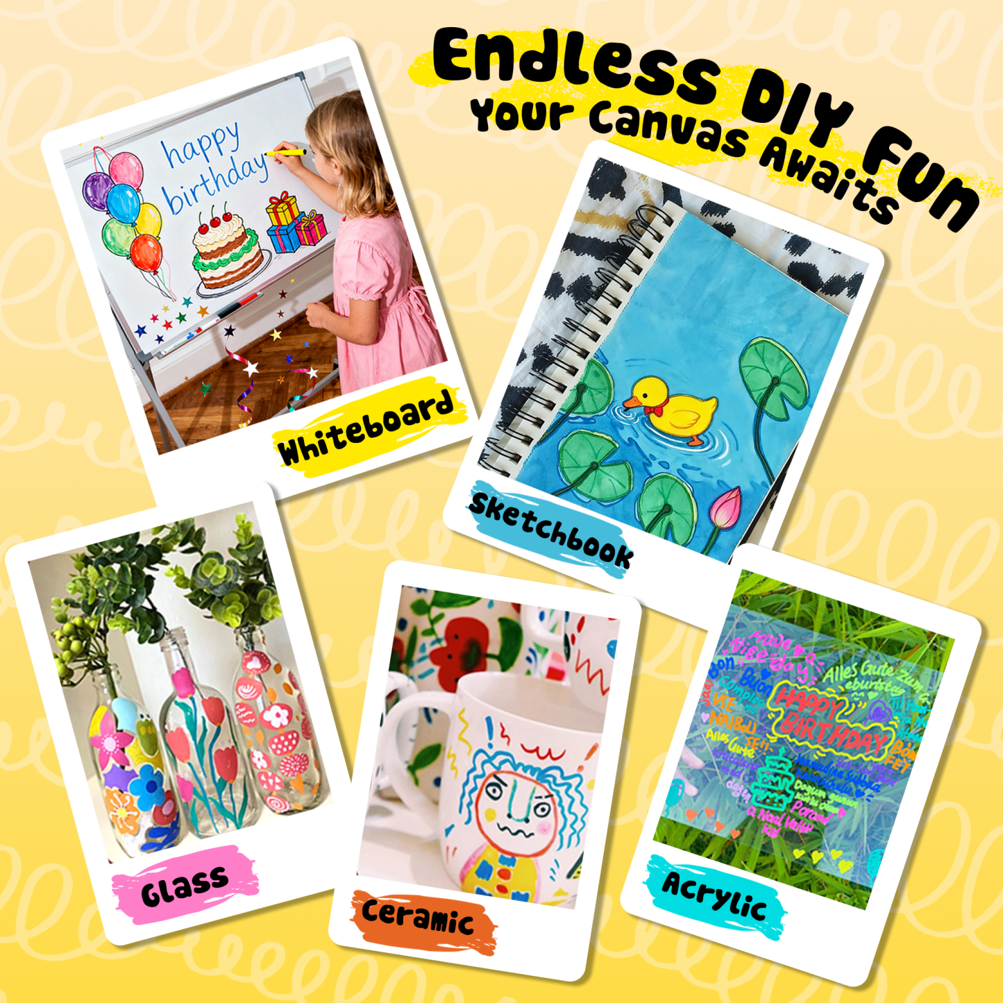 Magic Floating Marker Set