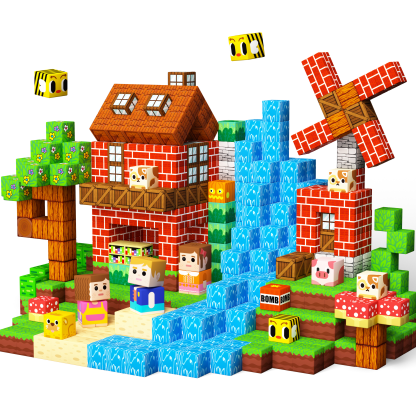 GobiDex Magnetic Building Cubes Mini