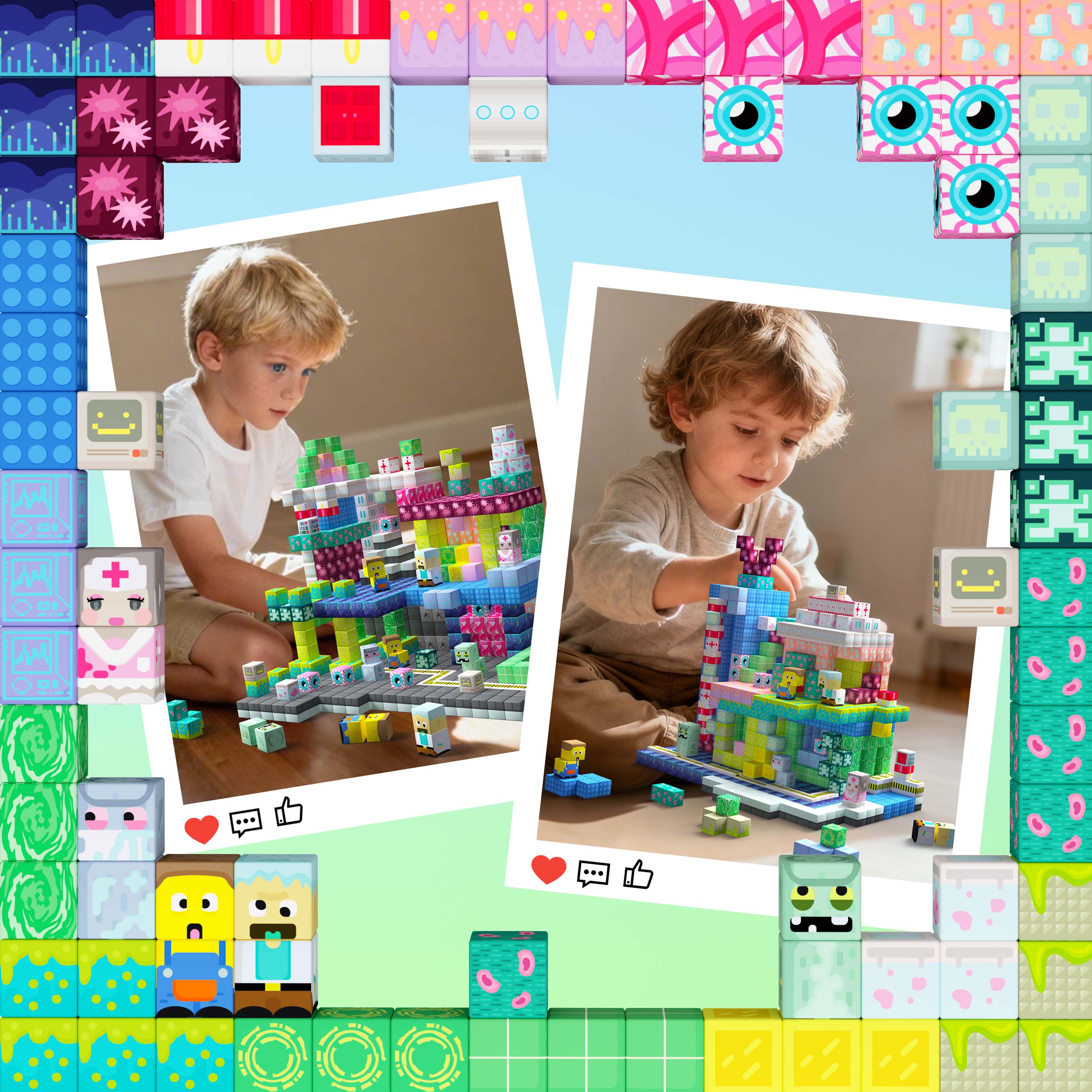 GobiDex Magnetic Building Cubes Mini (Fantasy Lab) – GobiDexCubes