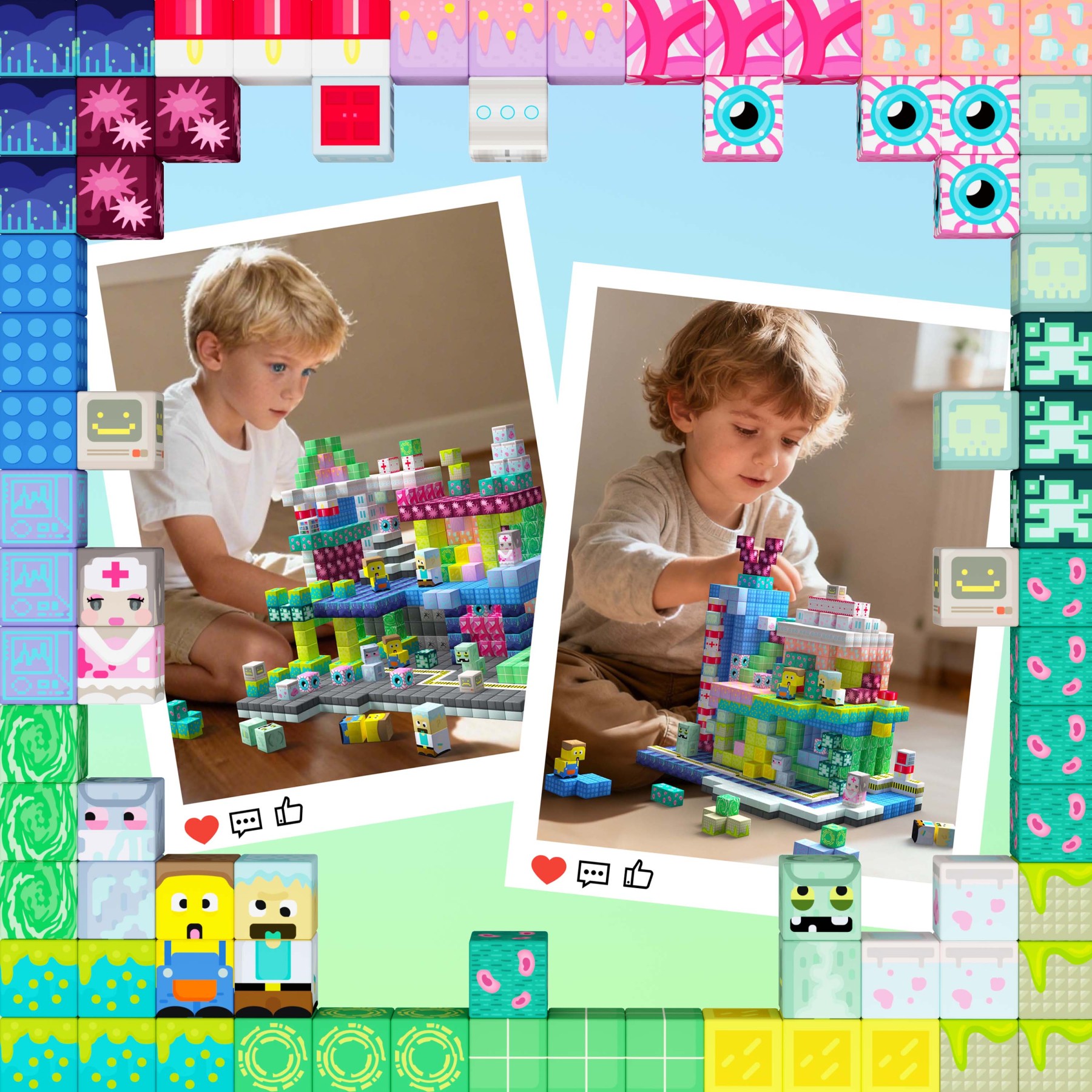 GobiDex Magnetic Building Cubes Mini (Fantasy Lab)