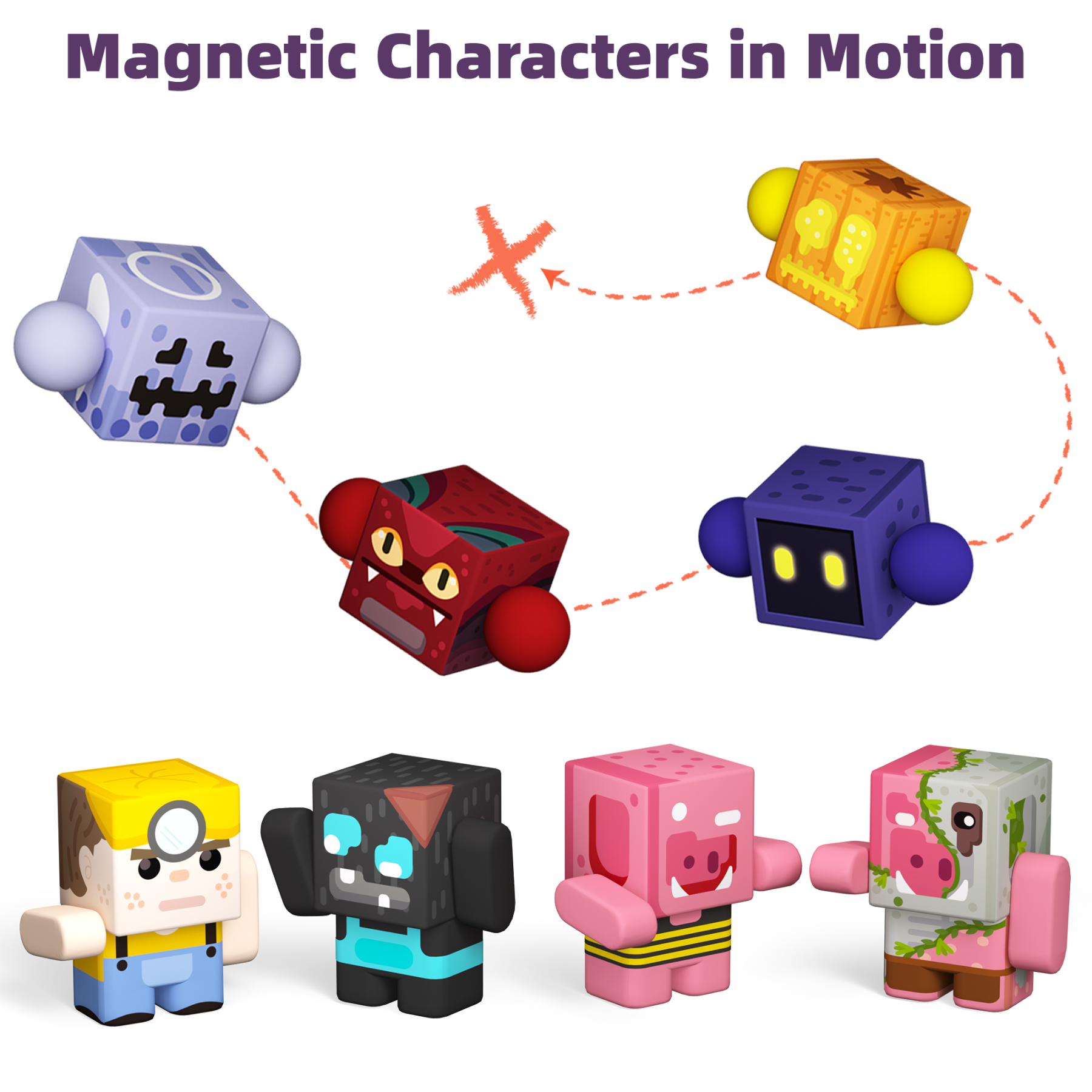 GobiDex Magnetic Figures (Shadow Crypt)