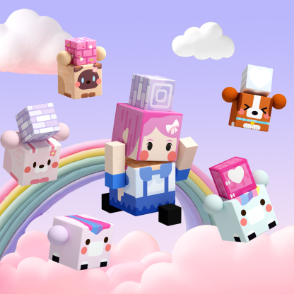 GobiDex Magnetic Building Cubes (Unicorn)