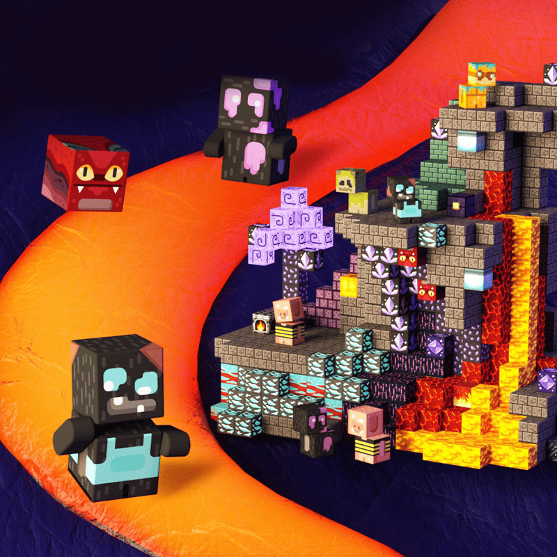 GobiDex Magnetic Building Cubes (Shadow Crypt)