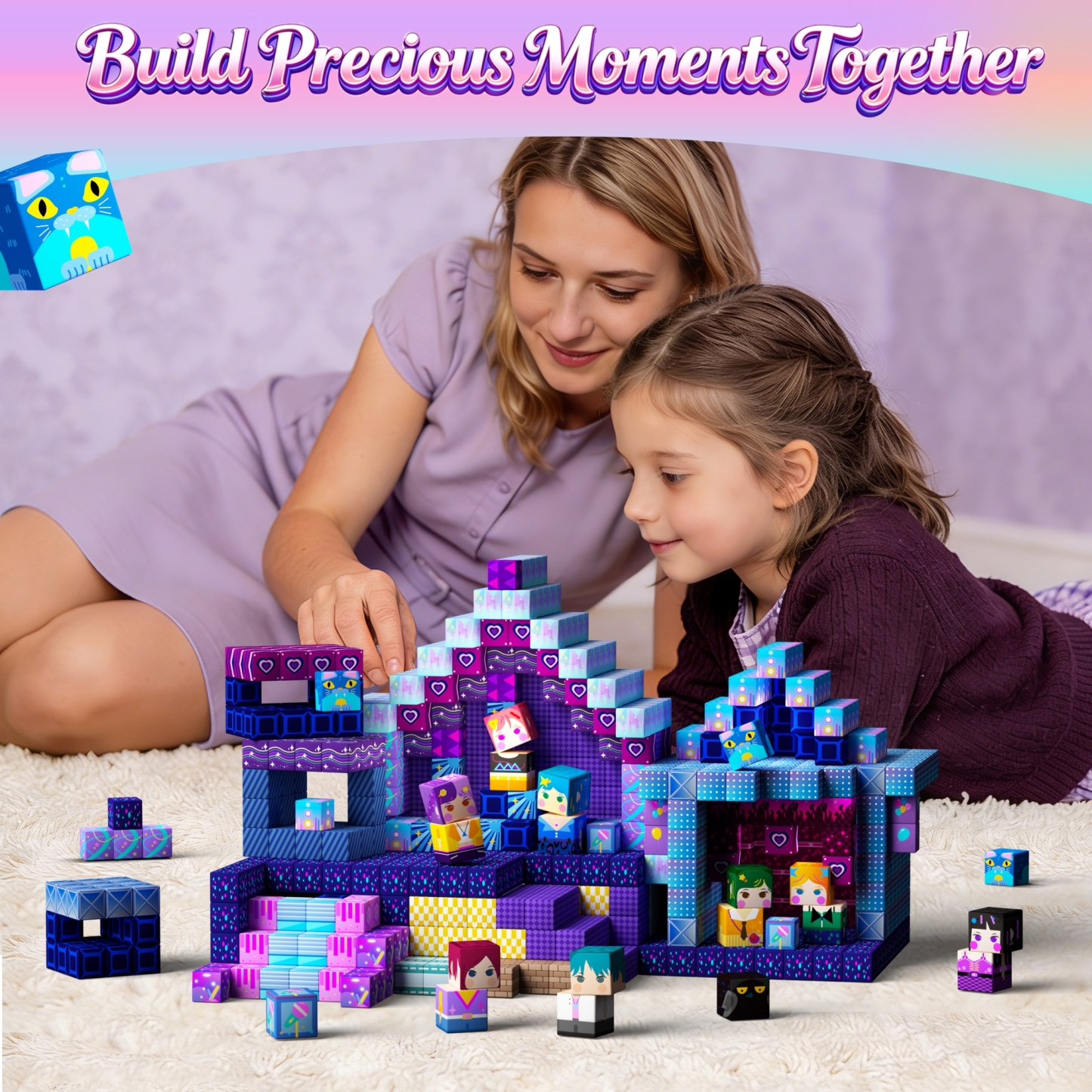 GobiDex Magnetic Building Cubes Mini