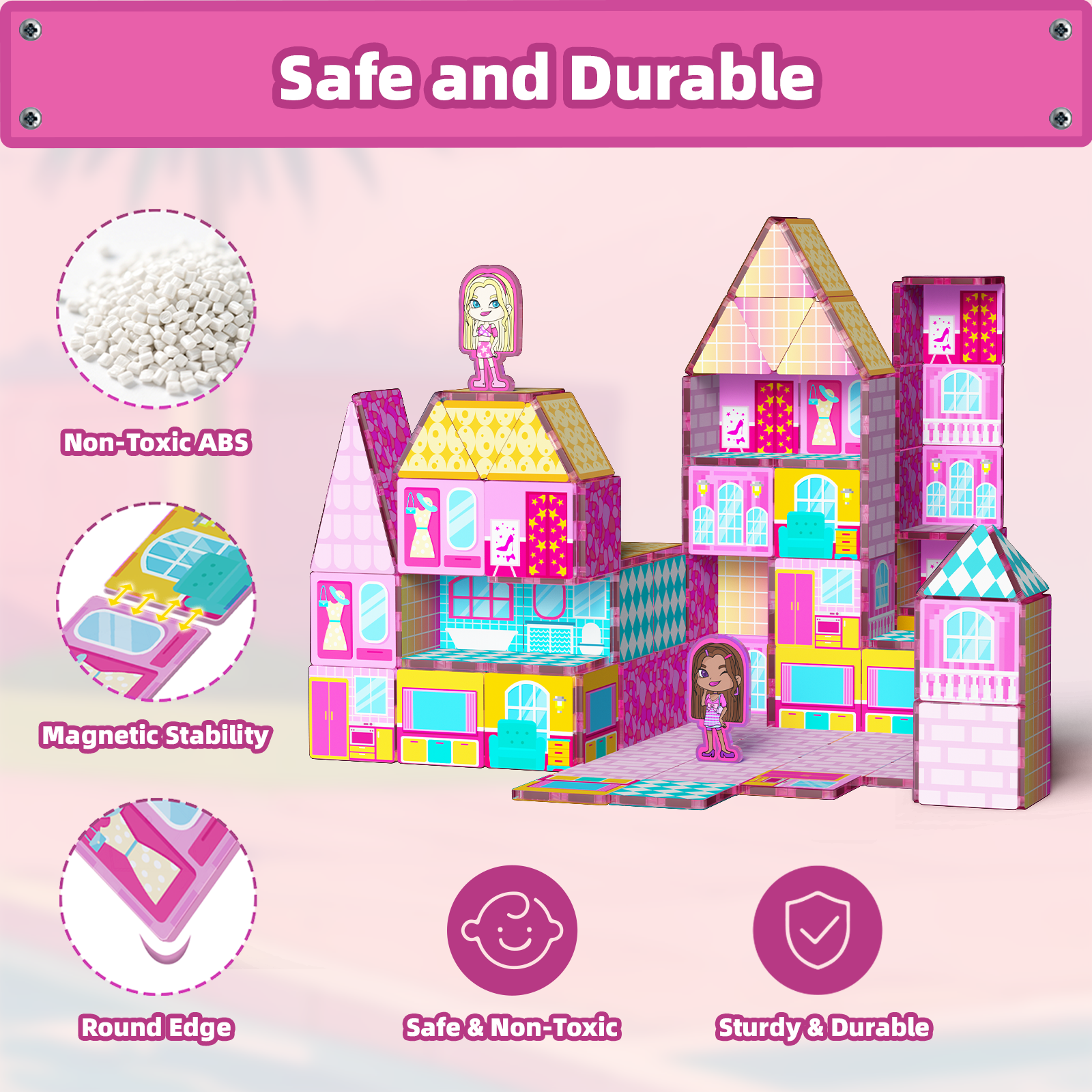 GobiDex Magnetic Tiles (Doll House)