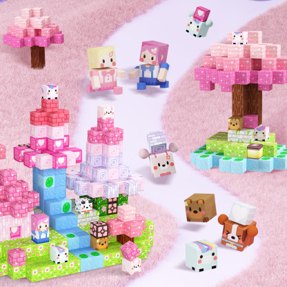 GobiDex Magnetic Building Cubes (Unicorn)