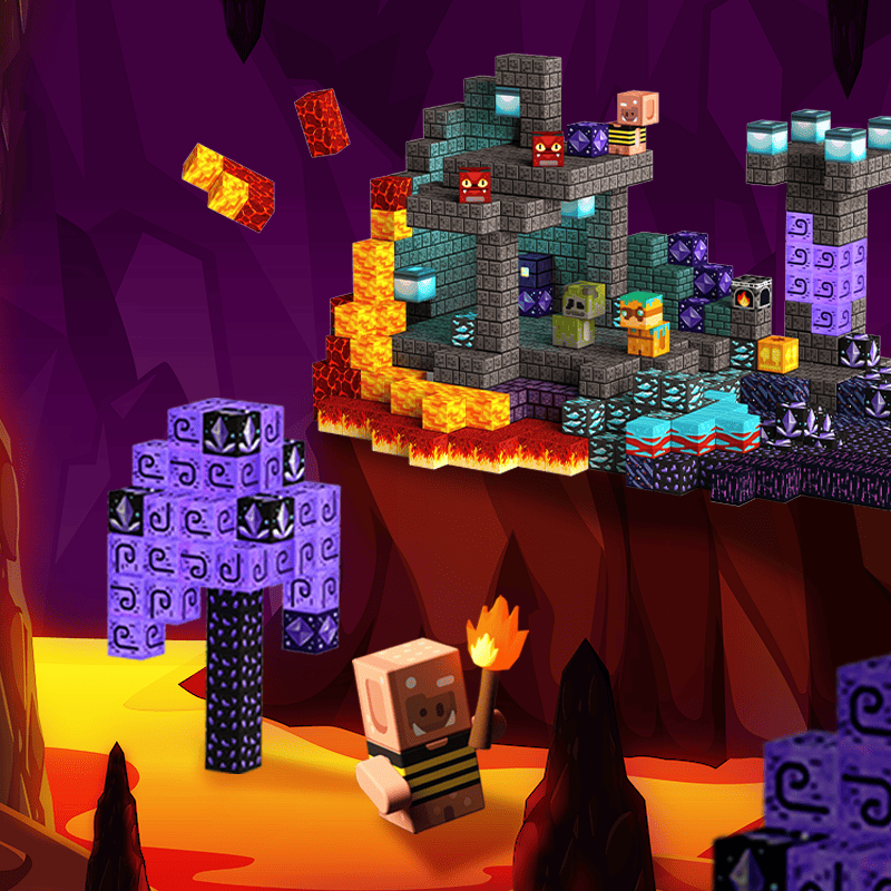 GobiDex Magnetic Building Cubes (Shadow Crypt)
