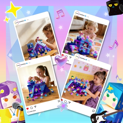 GobiDex Magnetic Building Cubes Mini