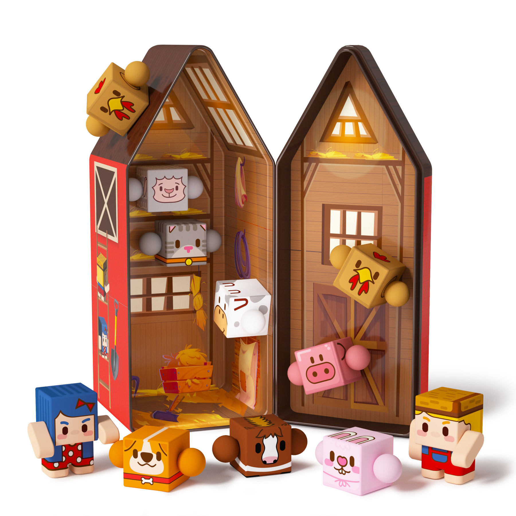 GobiDex Magnetic Figures Set (Farm)