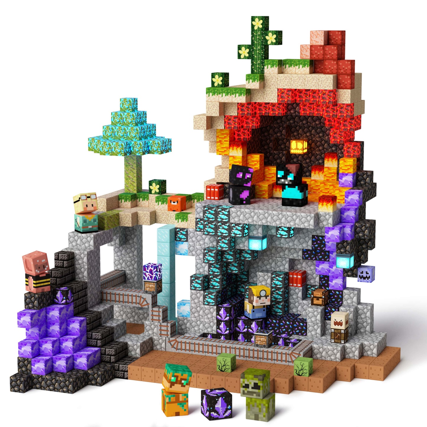 GobiDex Magnetic Building Cubes (Gemfire Hollow)