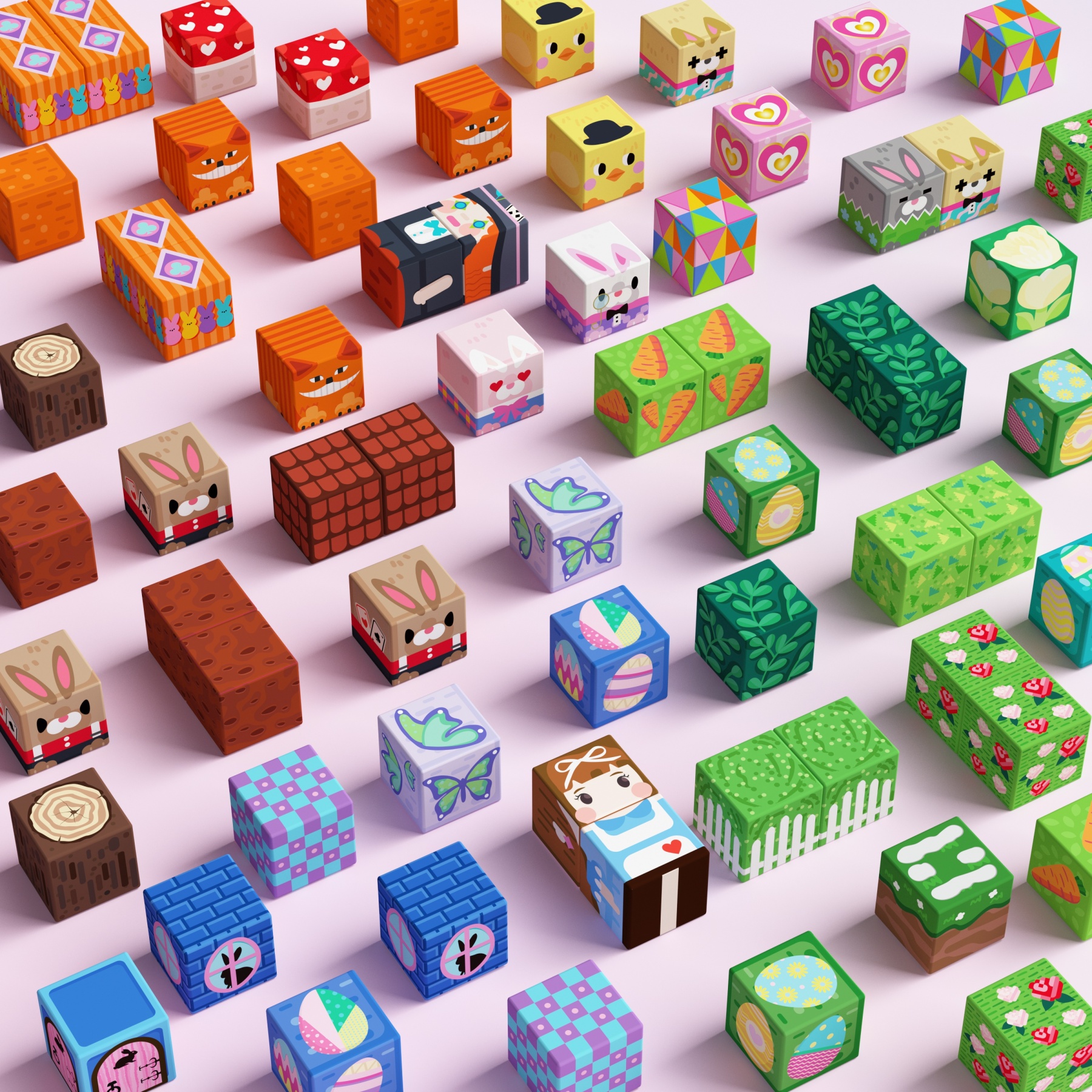 GobiDex Magnetic Building Cubes (Mystic Grove)