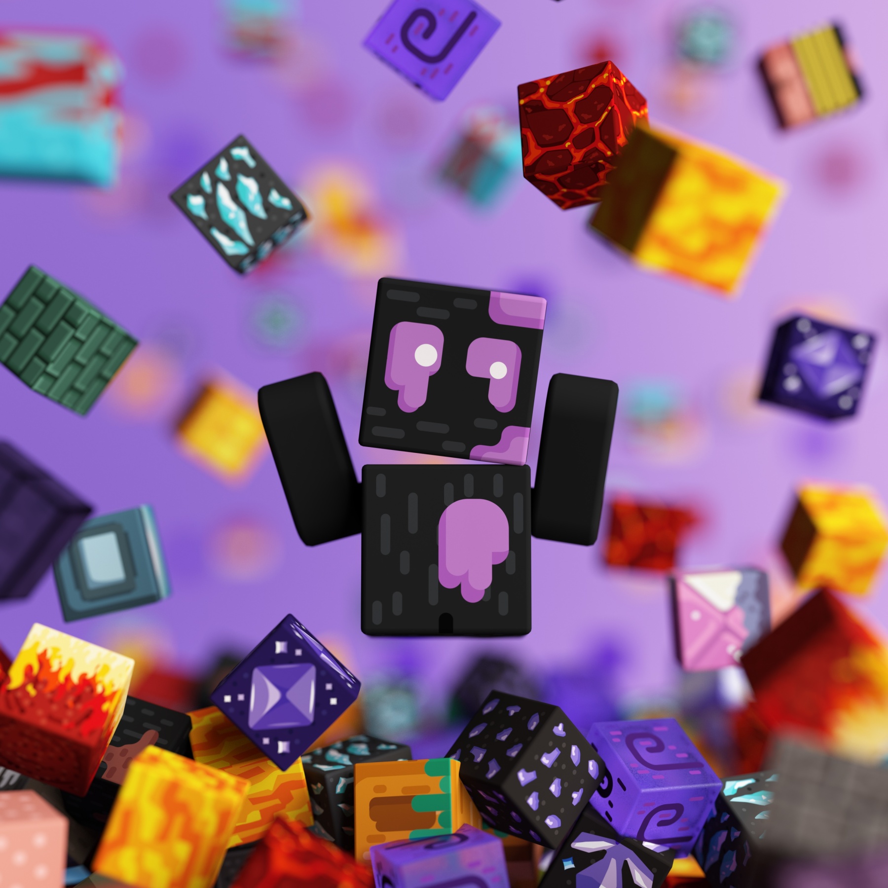 GobiDex Magnetic Building Cubes Mini (Shadow Crypt)