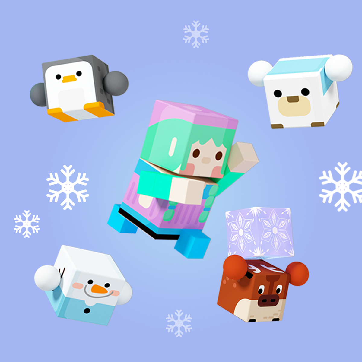 GobiDex Magnetic Building Cubes (Frozen)