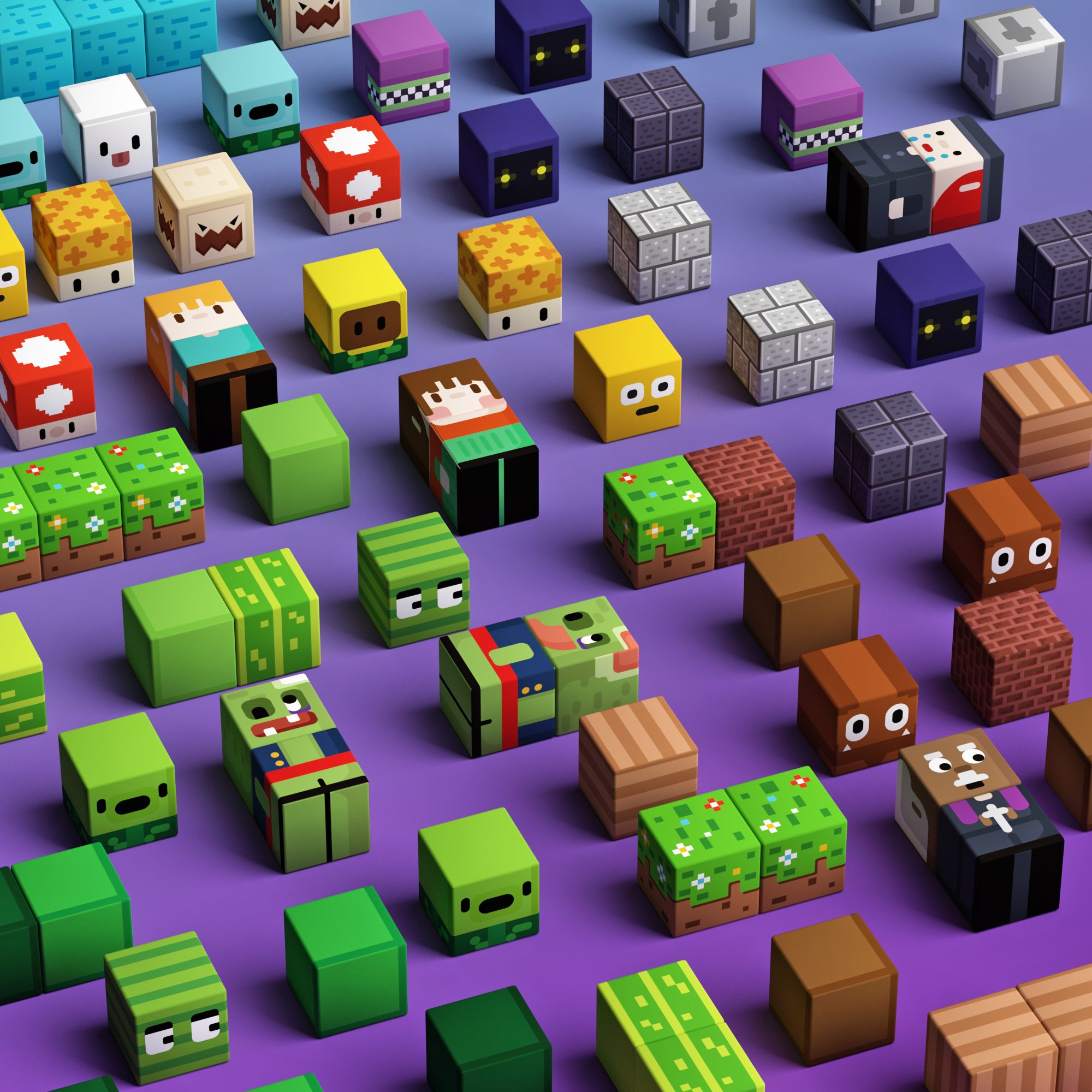 GobiDex Magnetic Building Cubes (ZomBlock)