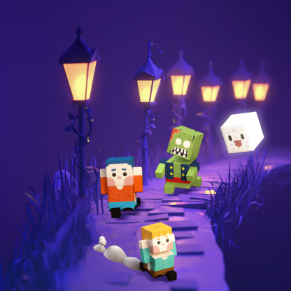 GobiDex Magnetic Building Cubes (ZomBlock)