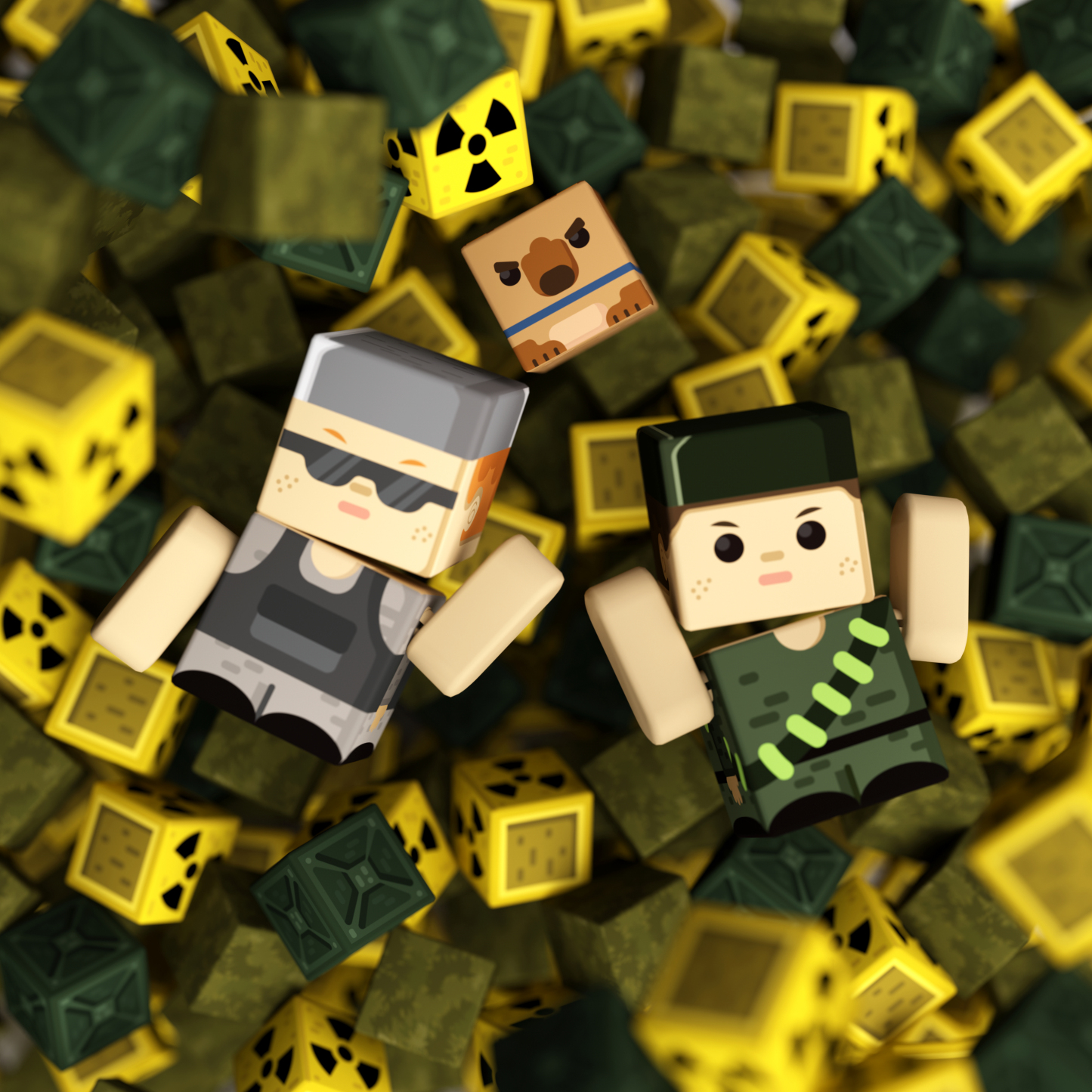 GobiDex Magnetic Building Cubes (Recon Base)