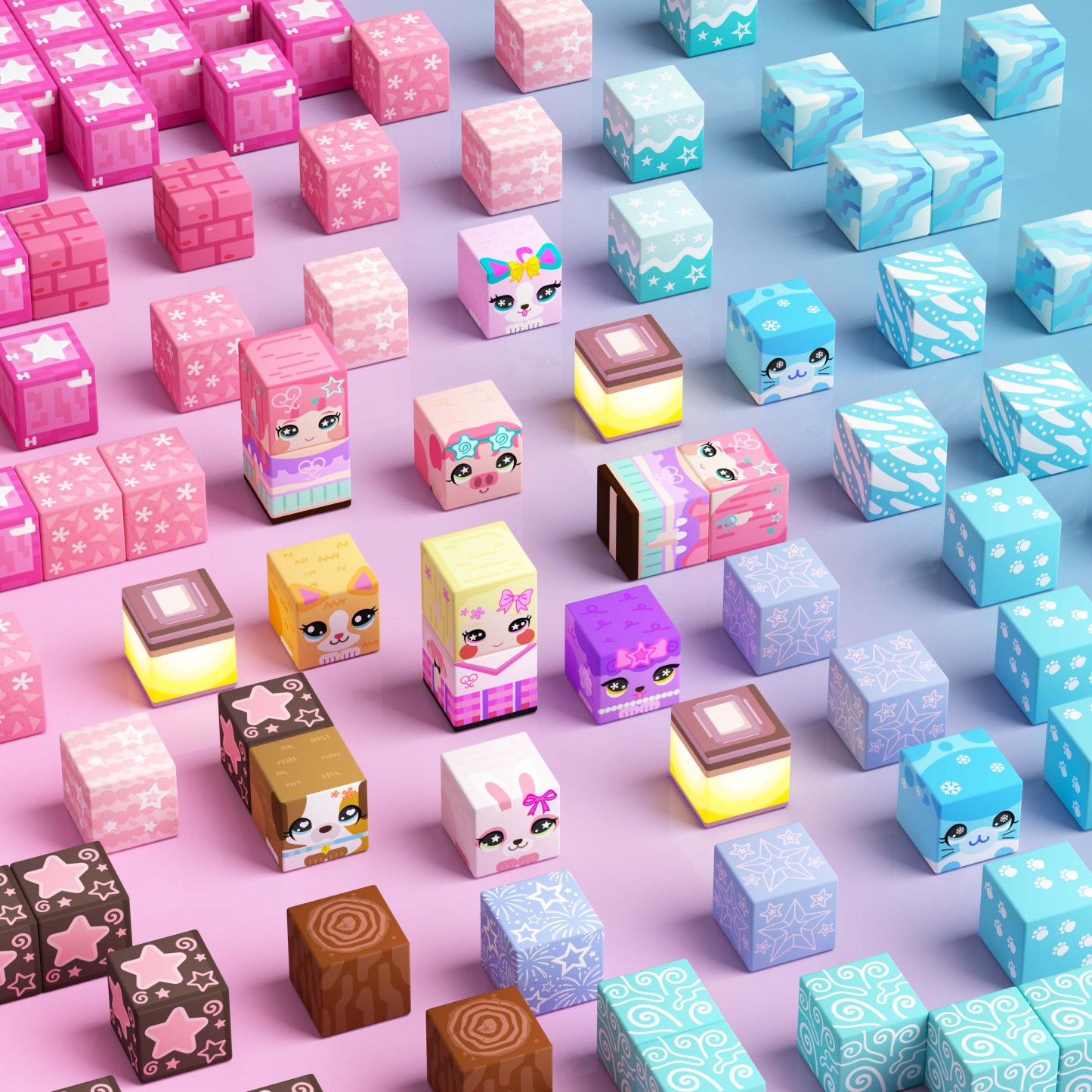 GobiDex Magnetic Building Cubes Mini (Elf)