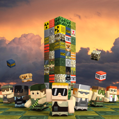 GobiDex Magnetic Building Cubes (Recon Base)