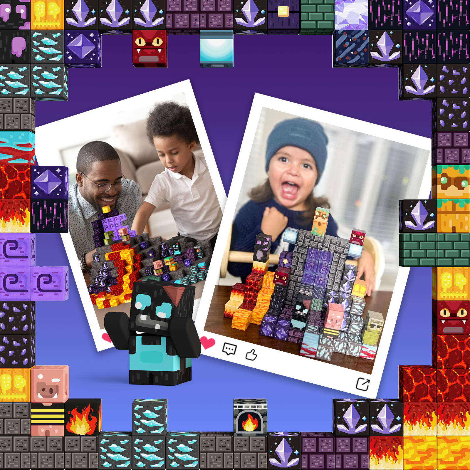 GobiDex Magnetic Building Cubes Mini (Shadow Crypt)