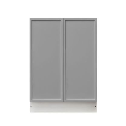 White Shaker Base Cabinet 2-Doors 1-Adjustable Shelf