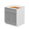 Mallorca Dolphin Gray Shaker - 30"W Base Cabinet