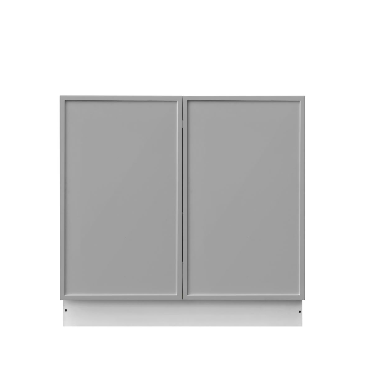 White Shaker Base Cabinet 2-Doors