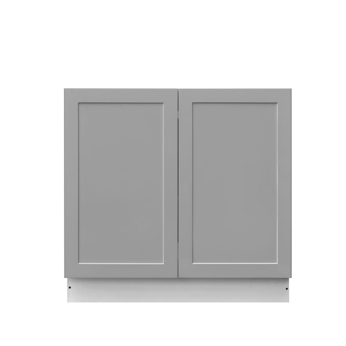 White Shaker Base Cabinet 2-Doors