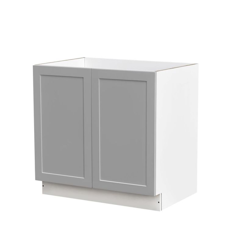 Mallorca Dolphin Gray Shaker - 36"W Base Cabinet